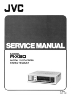 JVC RX-80-Service-Manual